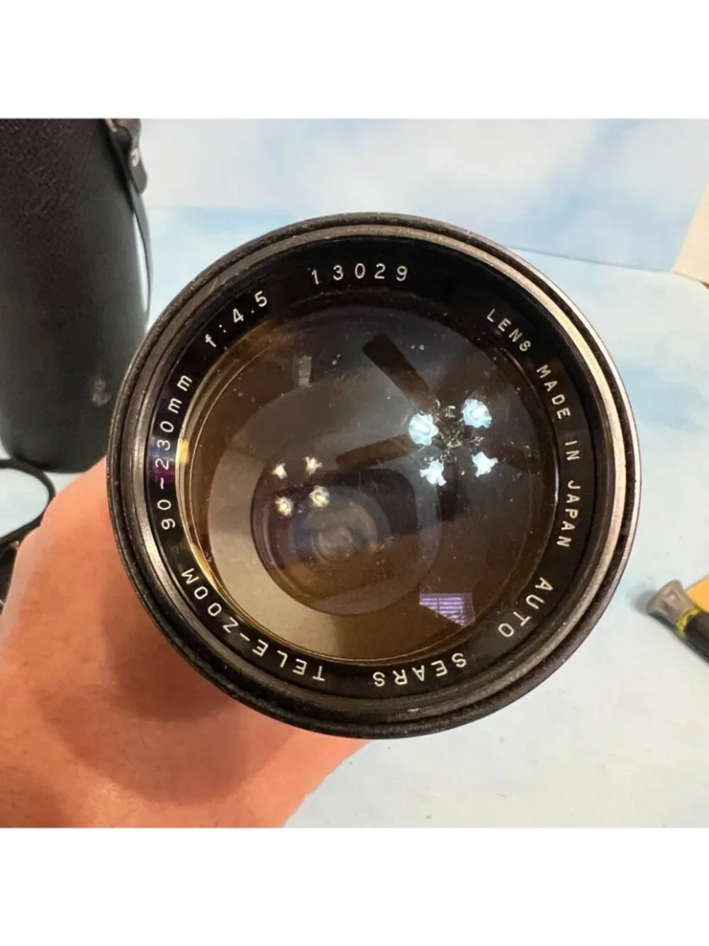 Sears 90-230mm f4.5 Tele-Zoom Lens - W/ Case